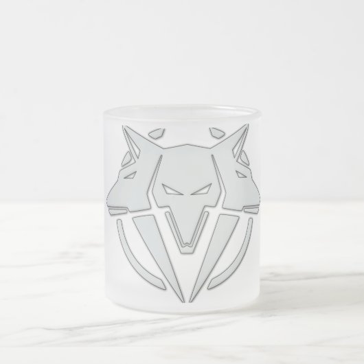 Tasse aus mattiertem Glas (Mittel)