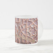 Tasse aus mattiertem Glas (VorderseiteRechts)