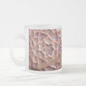 Tasse aus mattiertem Glas (Links)