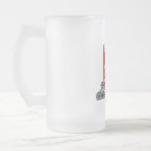 Tasse aus mattiertem Glas (Links)