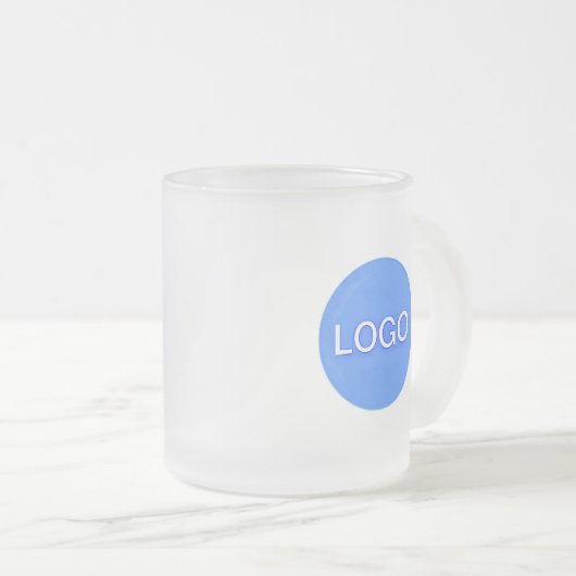 Tasse aus Mattiertem Glas (10 oz) (VorderseiteRechts)