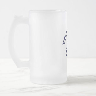 Tasse aus mattiertem Glas (16 oz)