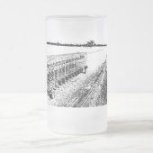 Tasse aus mattiertem Glas, 473 ml (Mittel)