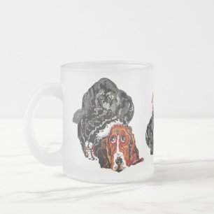 Tasse aus mattiertem Glas: Durst löschen