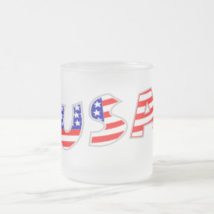 Tasse aus Mattiertem Glas in den USA