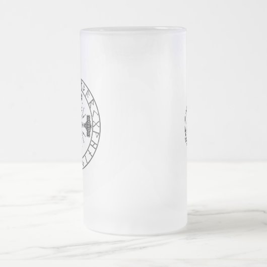 Tasse aus mattiertem Glas, Valhalla Oliver | Mjoll (Mittel)