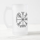 Tasse aus mattiertem Glas, Valhalla Oliver | Vegvi (Links)