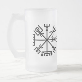 Tasse aus mattiertem Glas, Valhalla Oliver | Vegvi