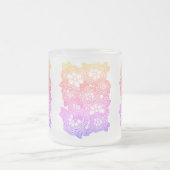 Tasse aus Mattiertem STRICK (Mittel)