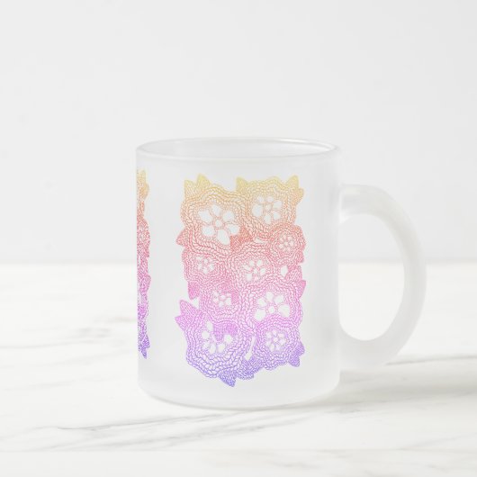 Tasse aus Mattiertem STRICK (Rechts)