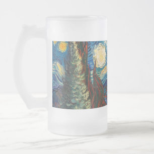 Tasse aus Mattiertem Weihnachtsglas