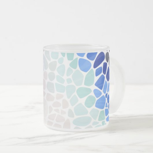 Tasse aus Meerglas (VorderseiteRechts)