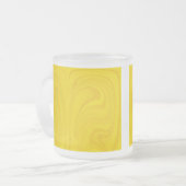 Tasse aus Mirrored Ocean Glass - Abstrakt (Vorderseite Links)