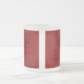 Tasse aus Mirrored Ocean Glass - Abstrakt (Mittel)