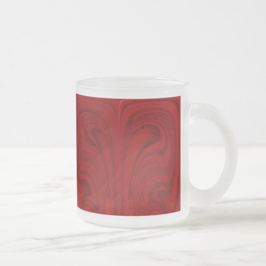 Tasse aus Mirrored Ocean Glass - Abstrakt (Rechts)