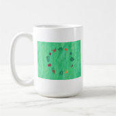 Tasse aus Obst und Gemüse (Links)
