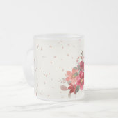 Tasse aus Rotglas (Vorderseite Links)