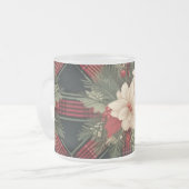 "Tasse aus Schachglas" Mattglastasse (Vorderseite Links)