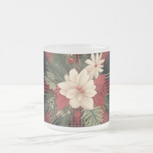 "Tasse aus Schachglas" Mattglastasse (Mittel)