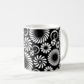 Tasse aus Schwarz und Weiß (VorderseiteRechts)