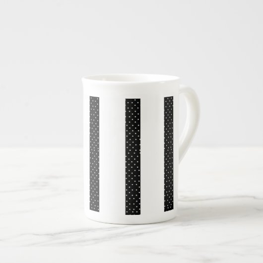 Tasse aus schwarzem Streifen (Vorderseite Rechts)