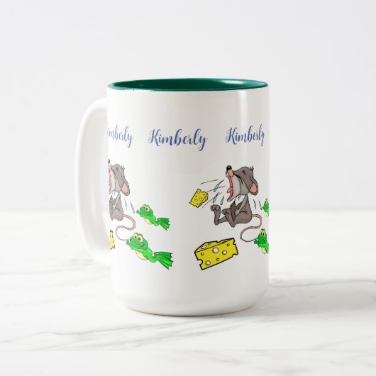 Tasse aus Tee, Mousepferd (Vorderseite Links)