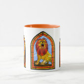 Tasse aus verkettetem Glas (Zentrum)