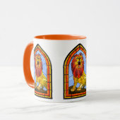 Tasse aus verkettetem Glas (Vorderseite Links)