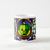 Tasse aus verkettetem Glas Halloween Pumpkin (Mittel)