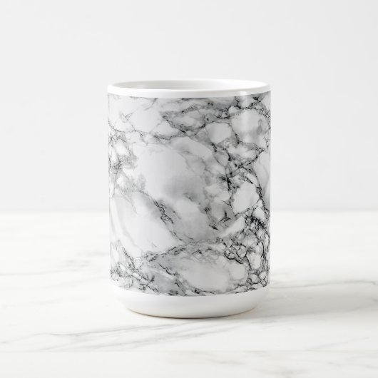 Tasse aus weißem Marmor (Mittel)