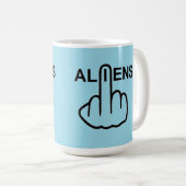 Tasse Außerirdischen Gedreht (VorderseiteRechts)