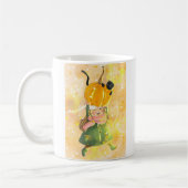 Tasse Autumn Pumpkin Girl and Cat (Links)
