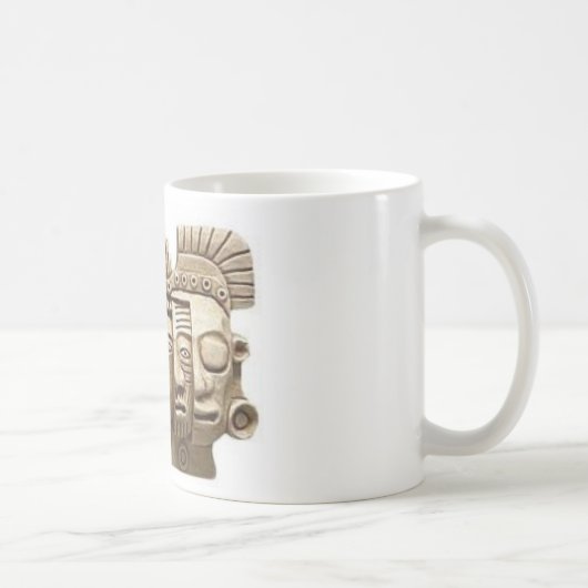 Tasse: Aztekische Maske Kaffeetasse (Rechts)
