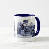 Tasse Azulejo Wine Harvest (VorderseiteRechts)