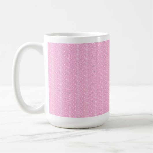 Tasse Baby Pink Glitzer (Links)