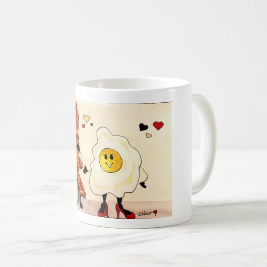 Tasse Bacon und Eier (VorderseiteRechts)