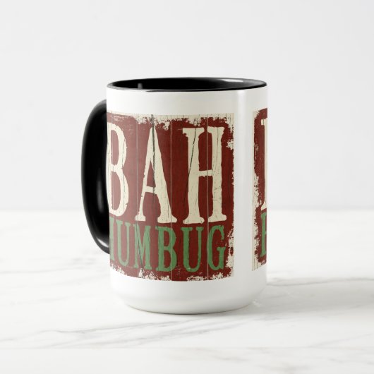Tasse - Bah Humbug (Vorderseite Links)
