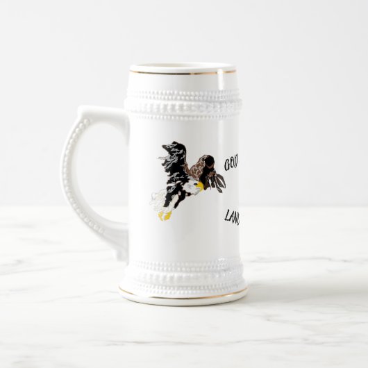 Tasse: Bald-Adler Bierglas (Links)