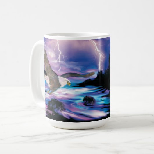 Tasse Bald Eagle (Vorderseite Links)