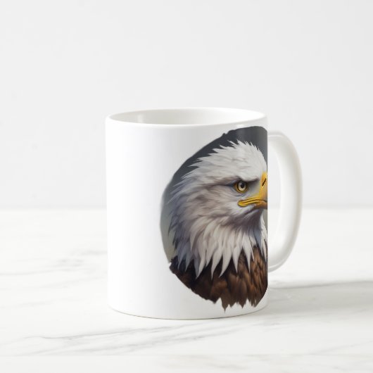 Tasse Bald Eagle Modell 2 (VorderseiteRechts)