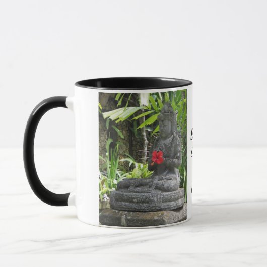 Tasse: Bali-Statue Tasse (Links)