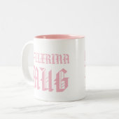 Tasse Ballerina | Niedlich Dancer Slogan Girl Kind (Vorderseite Links)