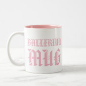 Tasse Ballerina | Niedlich Dancer Slogan Girl Kind (Links)