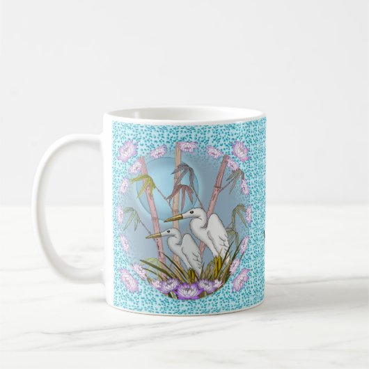 Tasse Bamboo Cranes (Links)