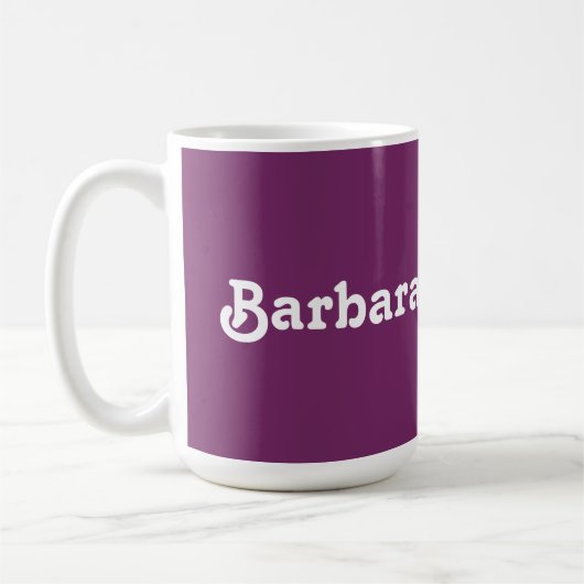 Tasse Barbara (Links)