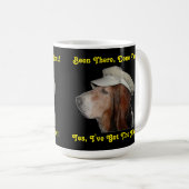 Tasse Basset Hound war dort getan, dass (VorderseiteRechts)