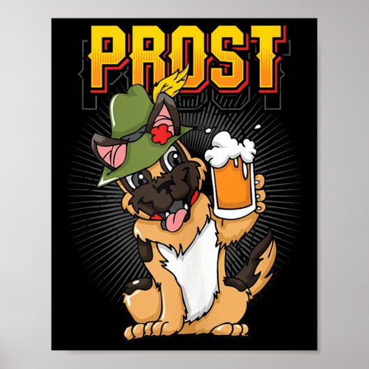Tasse Bavaria Prost Poster (Vorne)