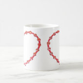 Tasse - Beaded Red Heart (Mittel)