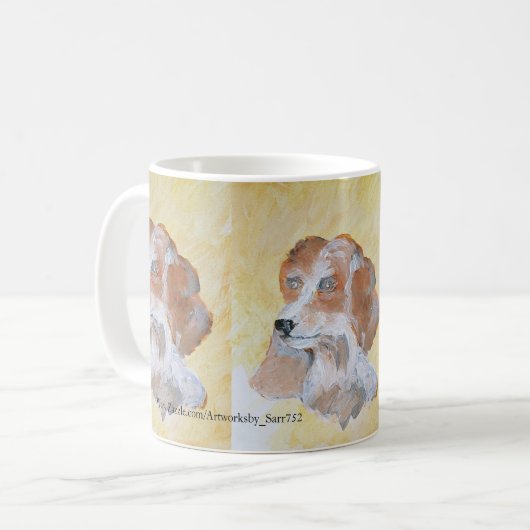 Tasse/Beagle Kaffeetasse (Vorderseite Links)