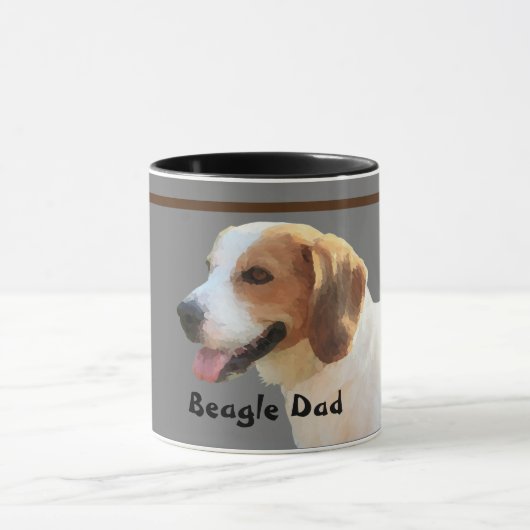 Tasse "Beagle Vater" (Zentrum)